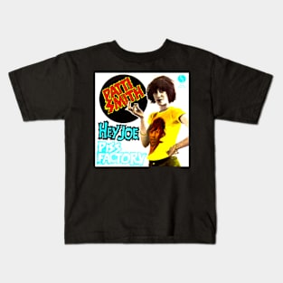 Hey Joe Piss Factory Throwback Sire Italy 1977 Design Kids T-Shirt